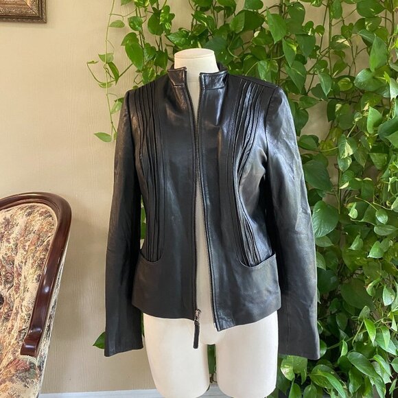 Michael Antonio Jackets & Blazers - Antonio Melani Leather Jacket